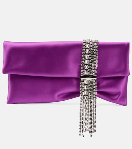 Pochette Zandra en satin à ornements - Jimmy Choo - Modalova