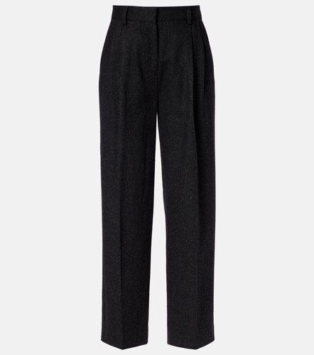 Pantalon droit en laine mélangée - Toteme - Modalova