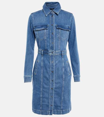 Robe chemise Luxe en jean - 7 For All Mankind - Modalova