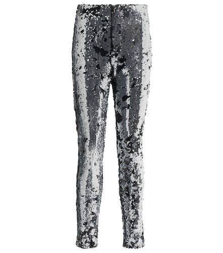 Pantalon skinny Madilio en coton à sequins - Isabel Marant - Modalova