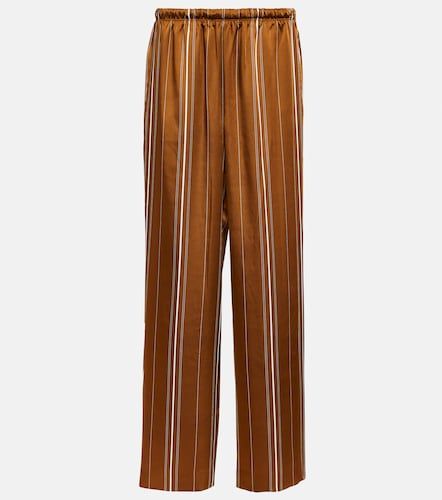 Pantalon rayé à taille haute - Vince - Modalova