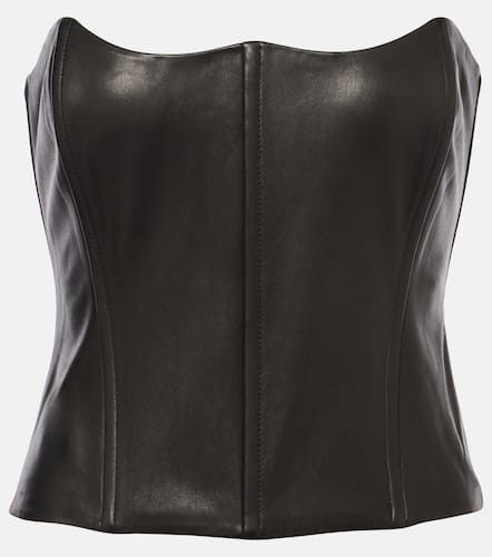 The Sei Top bustier en cuir - The Sei - Modalova