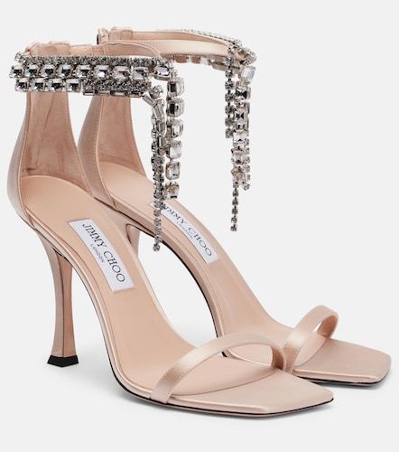 Sandales Verity 100 en satin - Jimmy Choo - Modalova