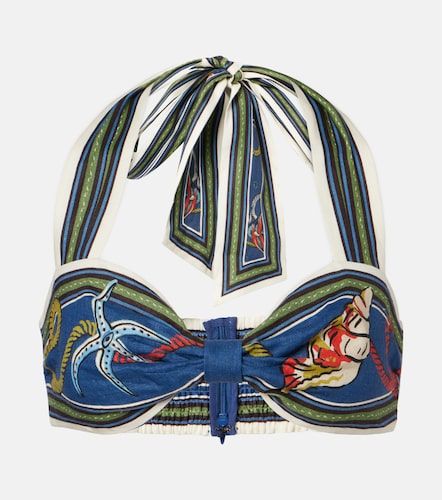 Alémais Brassière Cove imprimée en lin - Alemais - Modalova