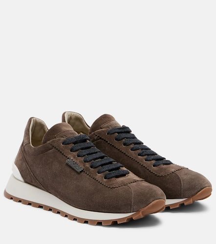 Baskets Monili en daim - Brunello Cucinelli - Modalova