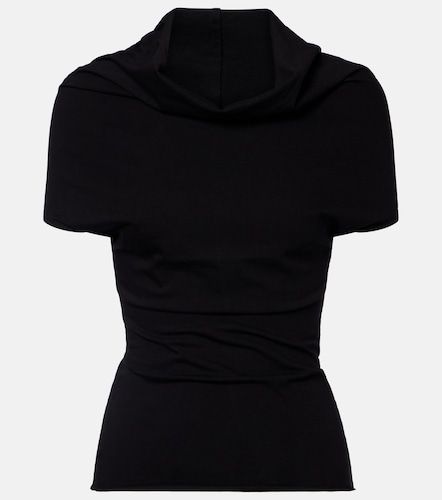 T-shirt Shroud en jersey de coton - Rick Owens - Modalova
