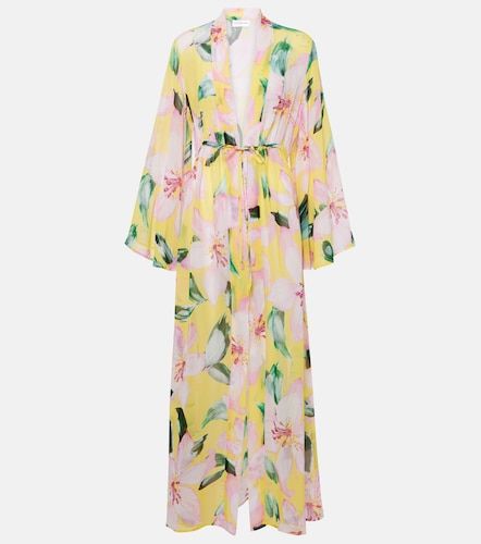 Cafetan Betty à motif floral - Alexandra Miro - Modalova