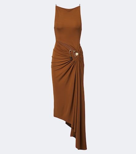 Robe midi asymétrique Veer Spiral Crystal - Christopher Esber - Modalova