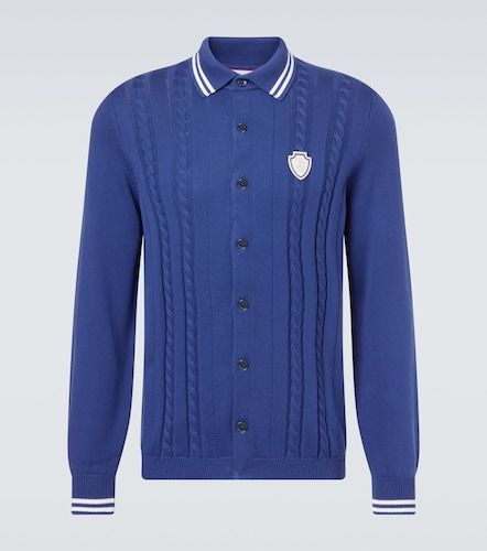 Cardigan brodé en coton - Brunello Cucinelli - Modalova