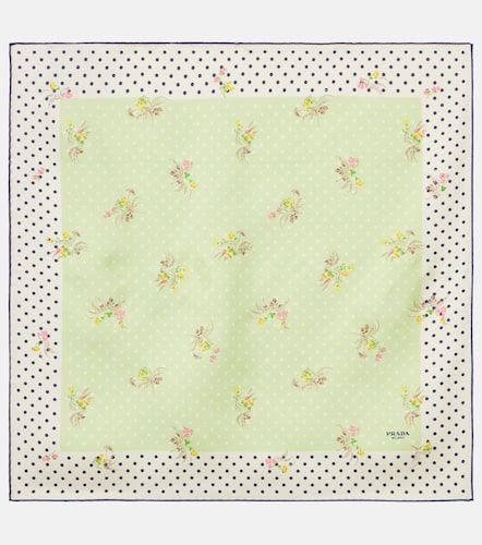 Prada Foulard imprimé en soie - Prada - Modalova