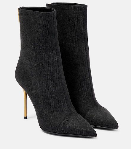 Balmain Bottines Skye en jean - Balmain - Modalova