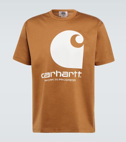 X Carhartt – T-shirt en coton imprimé - Junya Watanabe - Modalova