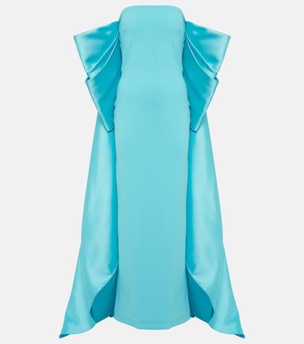 Robe Kyla en crêpe à cape - Solace London - Modalova