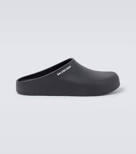 Slippers Pool en caoutchouc - Balenciaga - Modalova