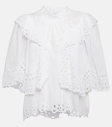 Blouse Katia brodée en coton - Marant Etoile - Modalova