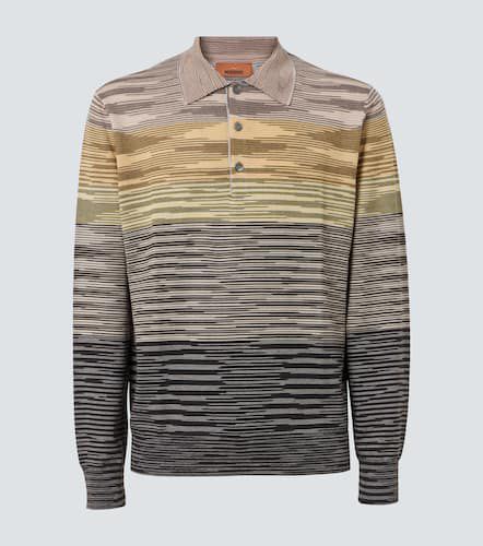 Missoni Polo rayé en laine - Missoni - Modalova