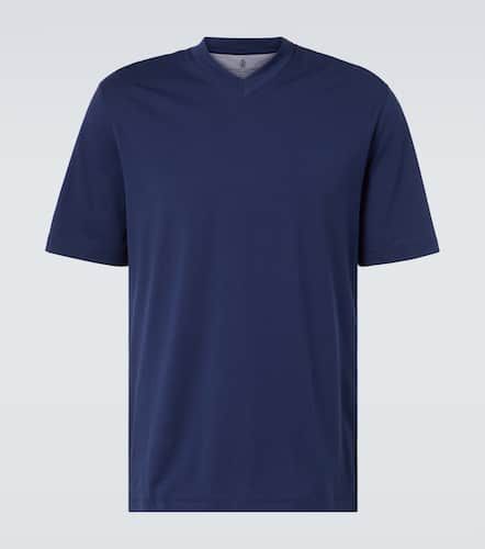 Brunello Cucinelli T-shirt en coton - Brunello Cucinelli - Modalova