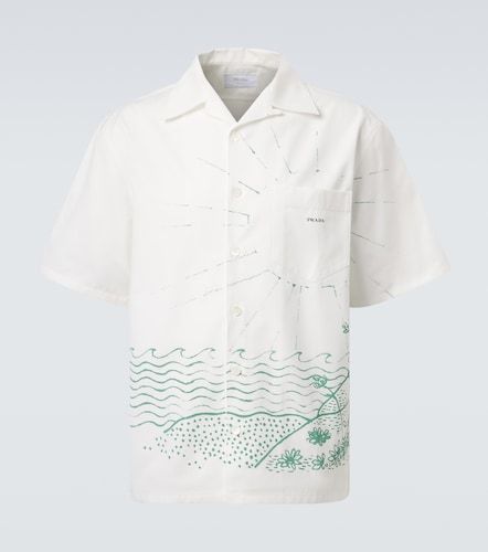 Prada Chemise imprimée en coton - Prada - Modalova