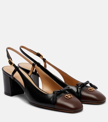 Escarpins slingback Valet Du Roi 60 en cuir - Valentino Garavani - Modalova