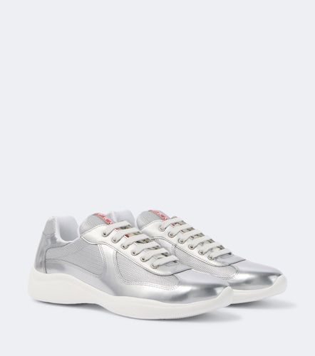 Baskets America's Cup en cuir - Prada - Modalova