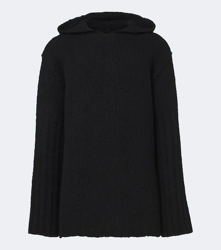 Pull à capuche en cachemire et soie - Rick Owens - Modalova