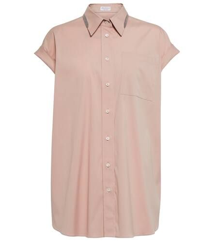Chemise en coton mélangé - Brunello Cucinelli - Modalova