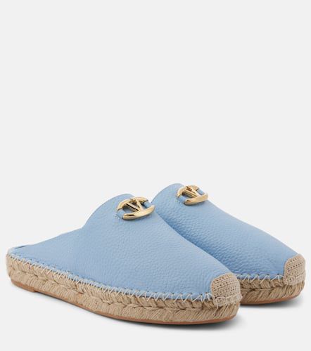 Espadrilles VLogo Moon en cuir - Valentino Garavani - Modalova