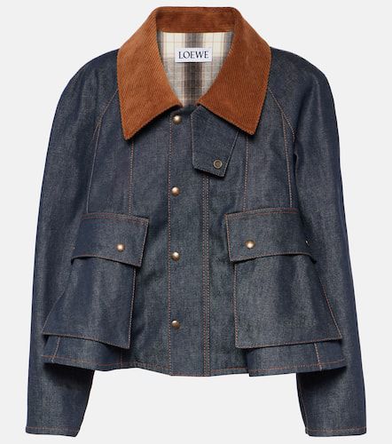 Loewe Veste Trapeze en jean - Loewe - Modalova