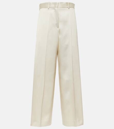 Jil Sander Pantalon ample en satin - Jil Sander - Modalova