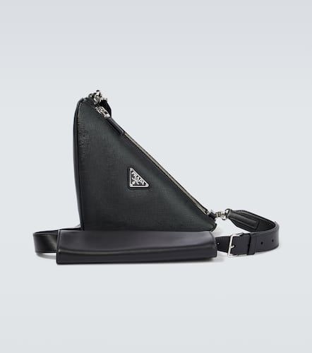 Sac Triangle Saffiano en cuir - Prada - Modalova