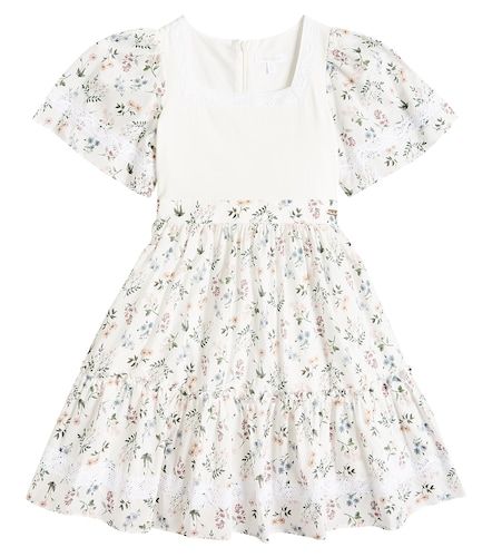 Robe en coton mélangé à fleurs - Patachou - Modalova