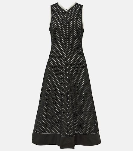 Robe midi White Label Juno en broderie anglaise - Proenza Schouler - Modalova