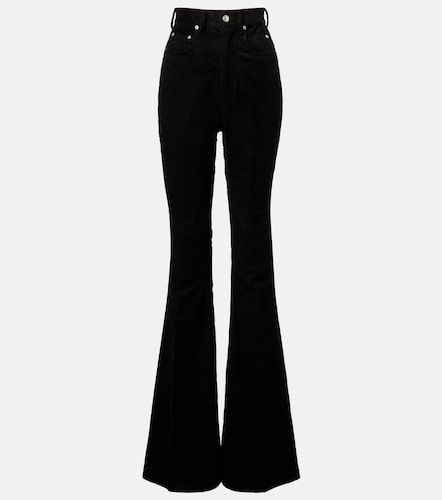 Pantalon évasé Bolan en coton et lin - Rick Owens - Modalova