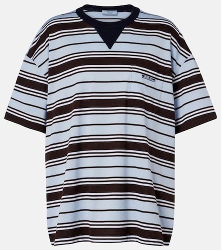 Prada T-shirt rayé en coton - Prada - Modalova