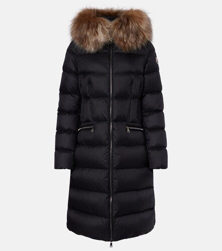 Doudoune Boedic à finition en peau lainée - Moncler - Modalova