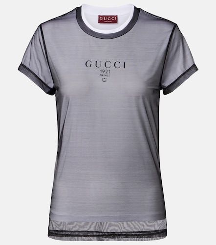 Gucci T-shirt en coton mélangé - Gucci - Modalova
