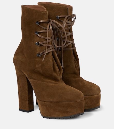 Alaïa Bottines Trekk en daim - Alaia - Modalova