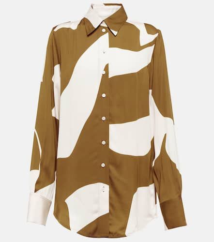 Chemise imprimée en crêpe - Victoria Beckham - Modalova