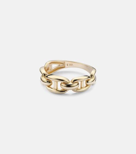 Bague Puffed Maritime en or 14 ct - Stone and Strand - Modalova