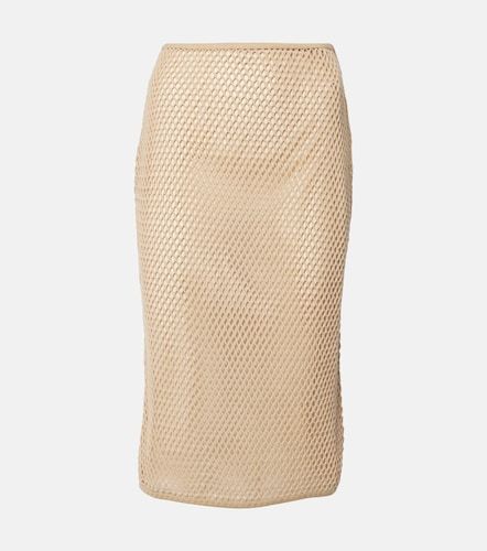 Prada Jupe midi en crochet - Prada - Modalova