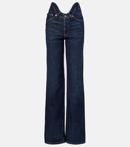 Jean bootcut en denim - Jean Paul Gaultier - Modalova