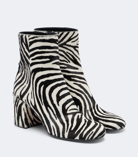 Bottines Joelle en cuir façon poulain à imprimé - Gianvito Rossi - Modalova