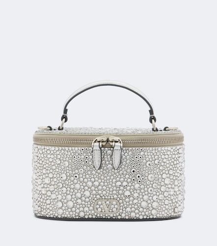 Sac vanity VLogo Small à ornements - Valentino Garavani - Modalova