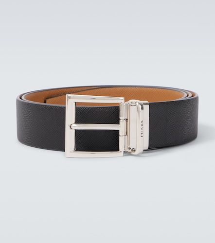 Ceinture réversible en cuir Saffiano - Prada - Modalova