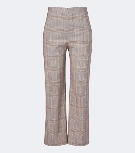 Pantalon ample Dova en coton et lin mélangés - Veronica Beard - Modalova