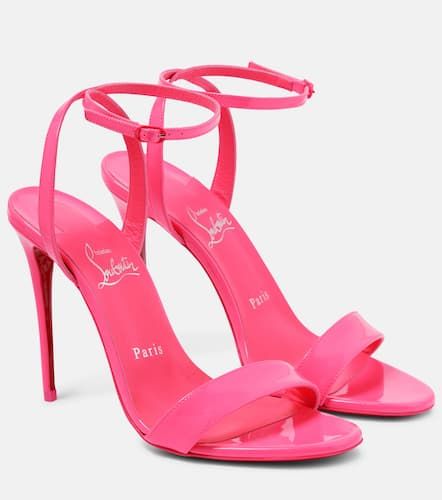Sandales Loubigirl 100 en cuir verni - Christian Louboutin - Modalova