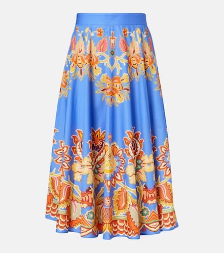 Etro Jupe midi imprime en coton - Etro - Modalova