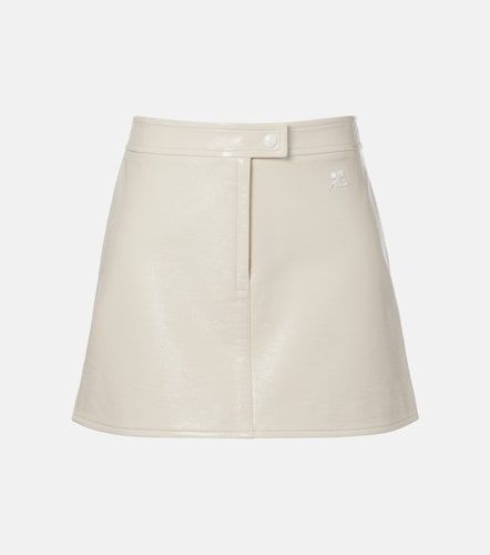 Courrèges Mini-jupe Reedition en vinyle - Courreges - Modalova