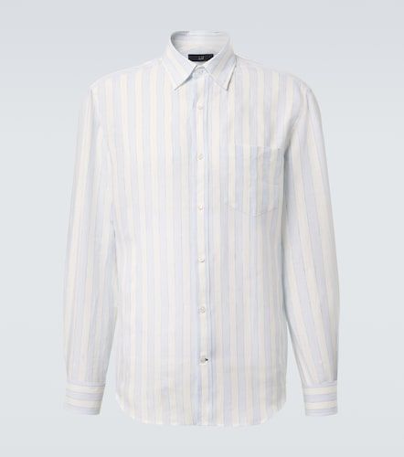 Dunhill Chemise en lin à rayures - Dunhill - Modalova