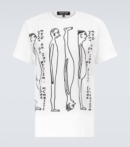 T-shirt David Shrigley en coton - Comme des Garçons Homme Deux - Modalova